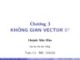 Bài giảng Toán C2: Chương 3 - ThS. Huỳnh Văn Kha