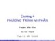 Bài giảng Toán C1: Chương 4 - ThS. Huỳnh Văn Kha