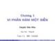 Bài giảng Toán C1: Chương 1 - ThS. Huỳnh Văn Kha