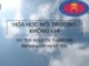 Bài giảng Hóa học môi trường không khí - ThS. Nguyễn Thanh Hải