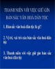 Bài giảng Cơ sở văn hóa Việt Nam - Thanh niên với việc giữ gìn bản sắc văn hóa dân tộc