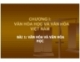 Bài giảng Văn hóa học và văn hóa Việt Nam: Bài 1 - Văn hóa và văn hóa học