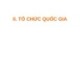Bài giảng Cơ sở văn hóa Việt Nam: Tổ chức quốc gia