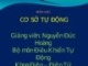 Bài giảng Cơ sở tự động: Chương 4a - Nguyễn Đức Hoàng