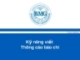 Bài giảng Kỹ năng viết thông cáo báo chí - BMG International Education