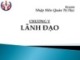 Bài giảng Nhập môn quản trị học: Chương 5 - ThS. Phan Thị Thanh Hiền