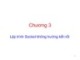 Bài giảng Lập trình mạng: Chương 3 - ThS. Trần Đắc Tốt