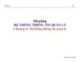 Bài giảng Hệ thống thông tin quản lý - Chương 2: Hệ thống thông tin quản lý