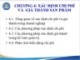 Bài giảng Kế toán quản trị doanh nghiệp - Chương 4: Xác định chi phí và giá thành sản phẩm