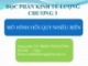 Bài giảng Kinh tế lượng: Chương 3 - TS. Trịnh Thị Hường