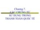 Bài giảng Thanh toán quốc tế: Chương 7 - PGS.TS. Hà Văn Hội (2017)